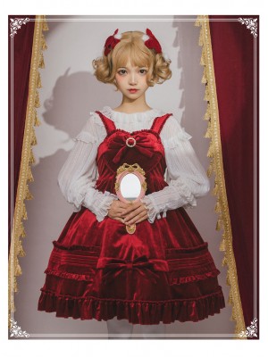 YINGLUOFU - Rococo Classic Jumperskirt