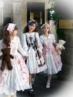 Zhijinyuan - Cat Tea Party Jumperskirt 