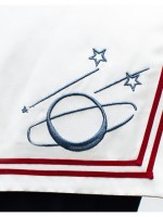 Zhijinyuan - Falling Stars Sailor Collar One-piece Zhijinyuan - Falling Stars Sailor Collar One-piece