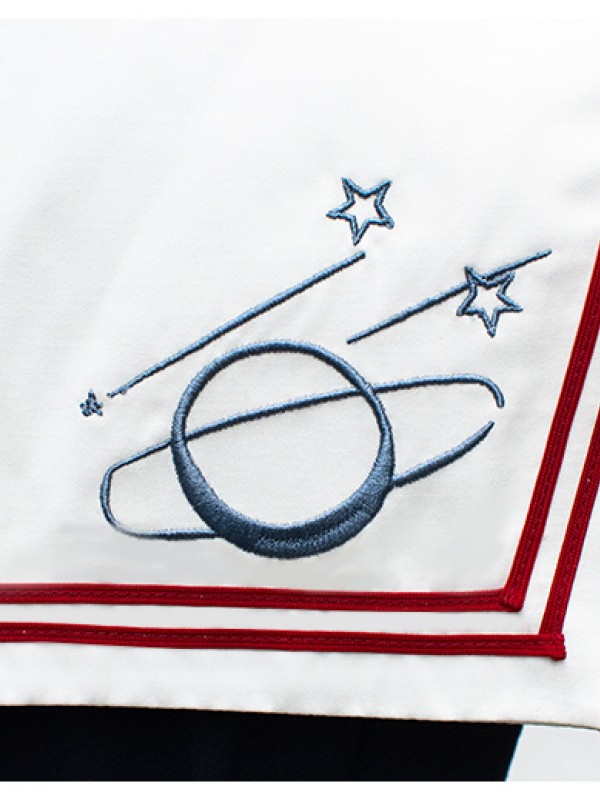 Zhijinyuan - Falling Stars Sailor Collar One-piece Zhijinyuan - Falling Stars Sailor Collar One-piece