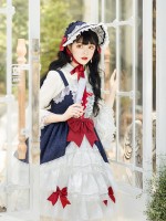 Zhijinyuan - Snow White Elegant Jumperskirt