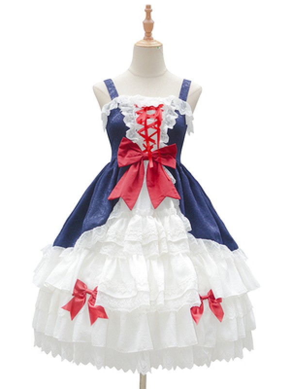 Zhijinyuan - Snow White Elegant Jumperskirt