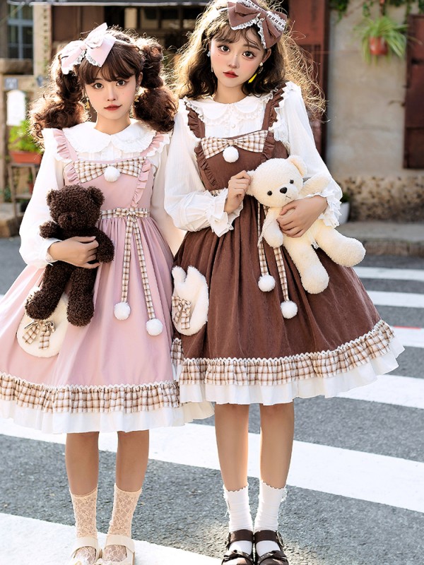 Zhijinyuan - Snowball Cat Jumperskirt