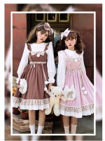 Zhijinyuan - Snowball Cat Jumperskirt