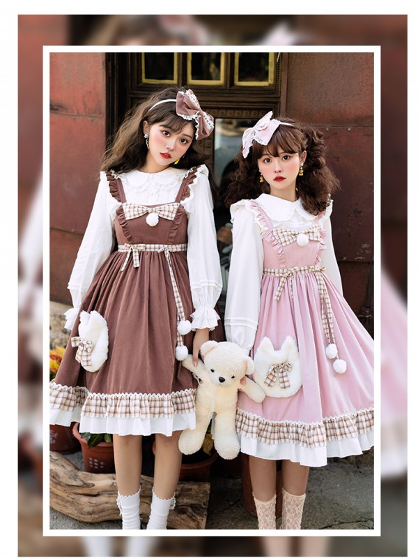 Zhijinyuan - Snowball Cat Jumperskirt