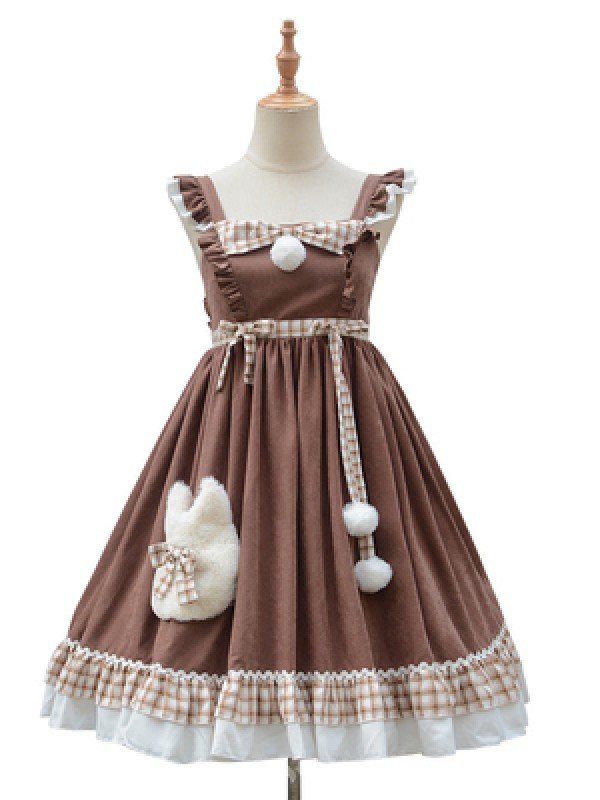 Zhijinyuan - Snowball Cat Jumperskirt