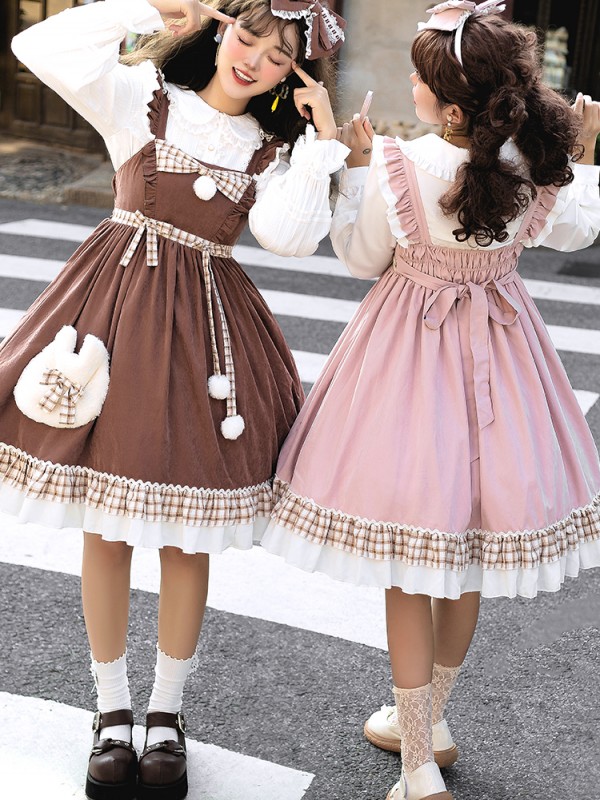 Zhijinyuan - Snowball Cat Jumperskirt