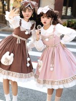 Zhijinyuan - Snowball Cat Jumperskirt