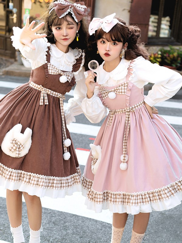 Zhijinyuan - Snowball Cat Jumperskirt