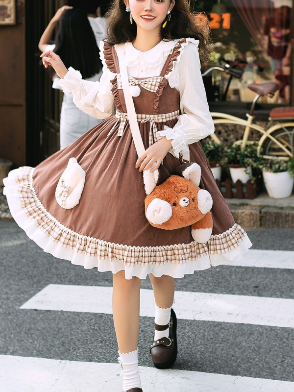 Zhijinyuan - Snowball Cat Jumperskirt