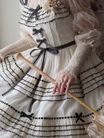Napoleon sixty meters multi-layer two-color elegant segment lolita flying sleeve jsk dress Napoleon sixty meters multi-layer two-color elegant segment lolita flying sleeve jsk dress