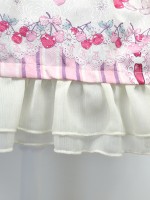 Sweet Cherry Print JSK Bow Belt Jumperskirt