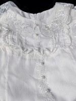 Classic  Lolita lantern sleeves and embroidered neck blouse