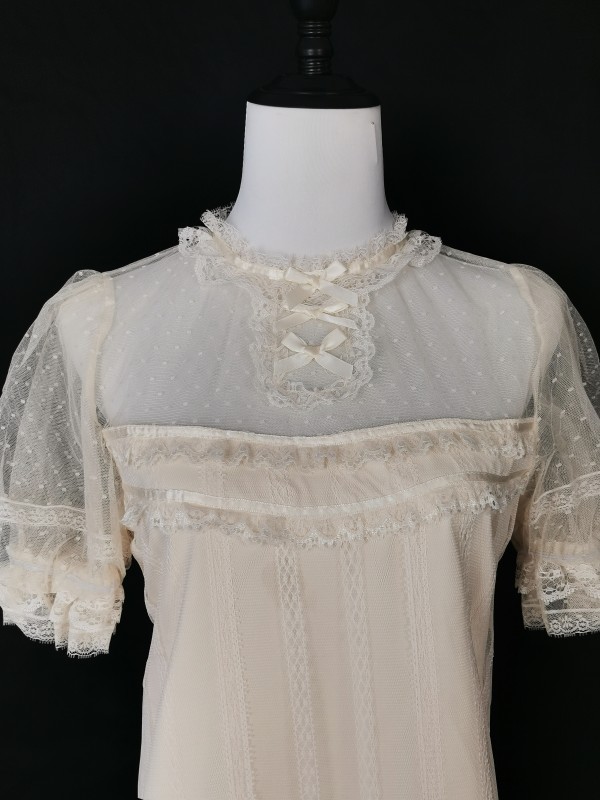 Sweet Lolita  Lace shirt base blouse