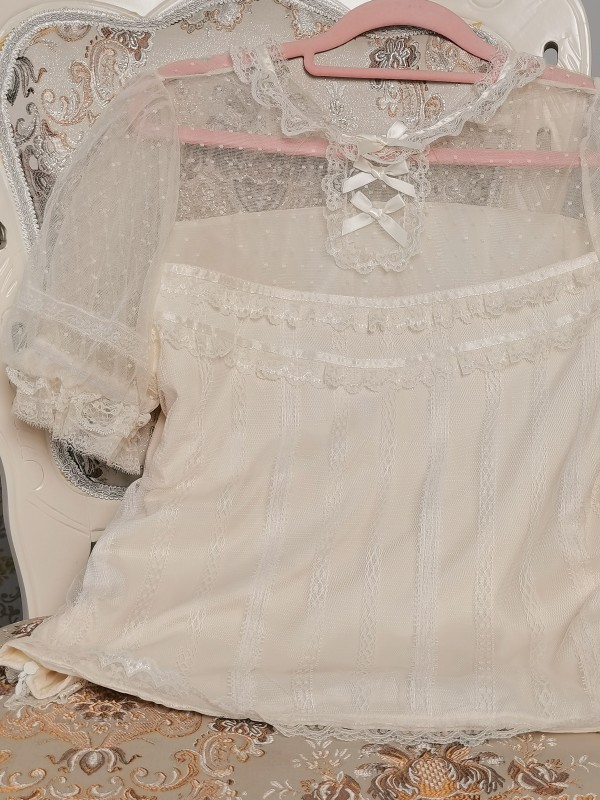 Sweet Lolita  Lace shirt base blouse