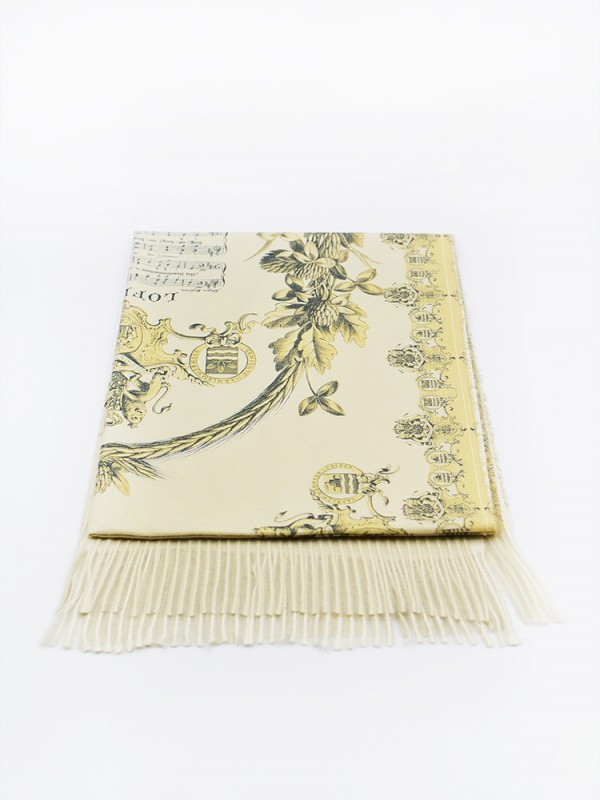 Music Theme Print Scarf