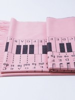 Music Theme Print Scarf
