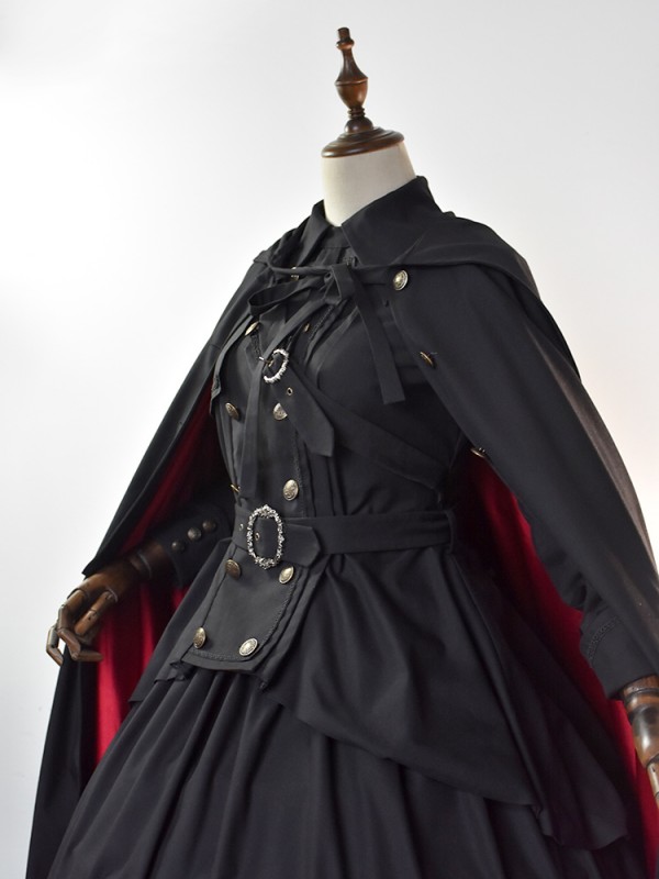 Vampire Hunter Halloween Dark Gothic Lolita Set Vampire Hunter Halloween Dark Gothic Lolita Set