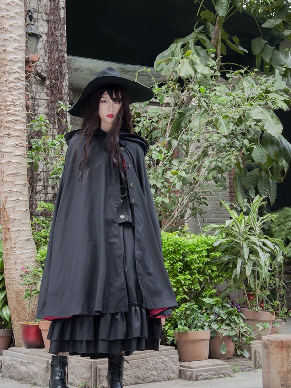 Vampire Hunter Halloween Dark Gothic Lolita Set Vampire Hunter Halloween Dark Gothic Lolita Set
