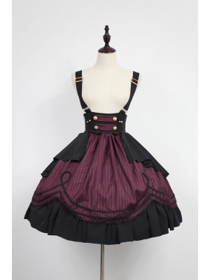 Morning Star Idol Campus Suspender Skirt