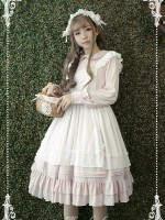 Sweet and cute doll collar Ross Mary Lolita One-piece OP