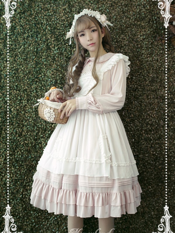 Sweet and cute doll collar Ross Mary Lolita One-piece OP