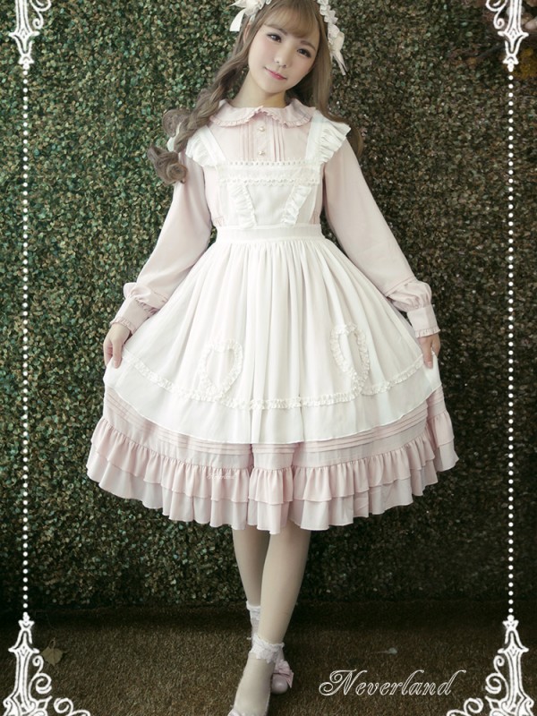 Sweet and cute doll collar Ross Mary Lolita One-piece OP
