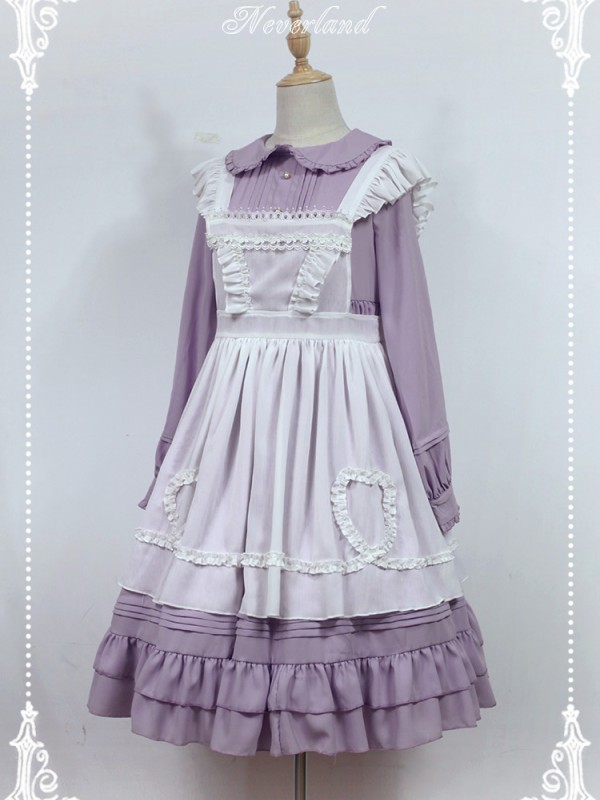 Sweet and cute doll collar Ross Mary Lolita One-piece OP