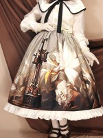 Angelic Kingdom Original printed skirt Saint Lily Angelic Kingdom Original printed skirt Saint Lily