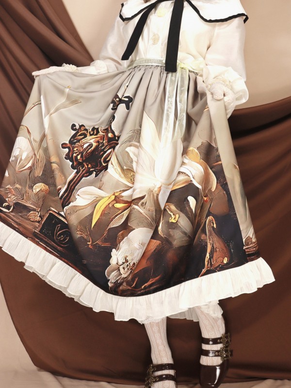 Angelic Kingdom Original printed skirt Saint Lily Angelic Kingdom Original printed skirt Saint Lily