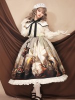 Angelic Kingdom Original printed skirt Saint Lily Angelic Kingdom Original printed skirt Saint Lily