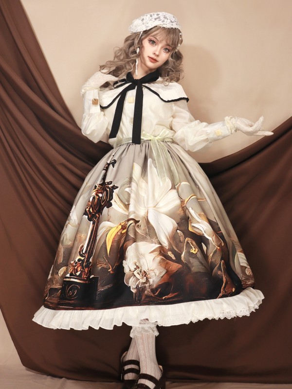 Angelic Kingdom Original printed skirt Saint Lily Angelic Kingdom Original printed skirt Saint Lily