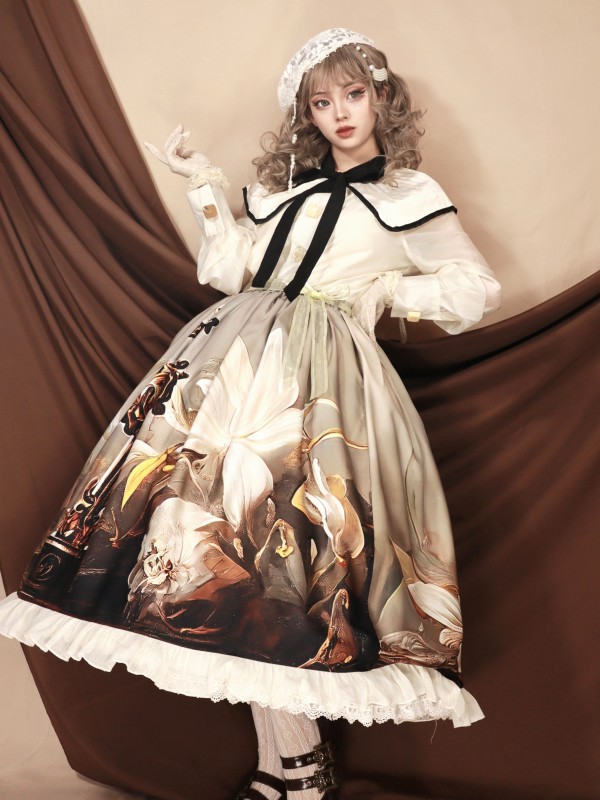 Angelic Kingdom Original printed skirt Saint Lily Angelic Kingdom Original printed skirt Saint Lily