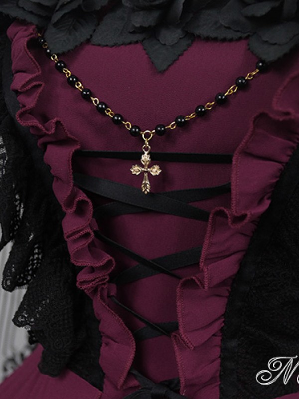 Gothic Lolita Chiffon Ballet Jumperskirt Dress