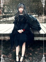 Gothic Lolita Chiffon Ballet Jumperskirt Dress