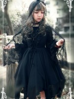 Gothic Lolita Chiffon Ballet Jumperskirt Dress