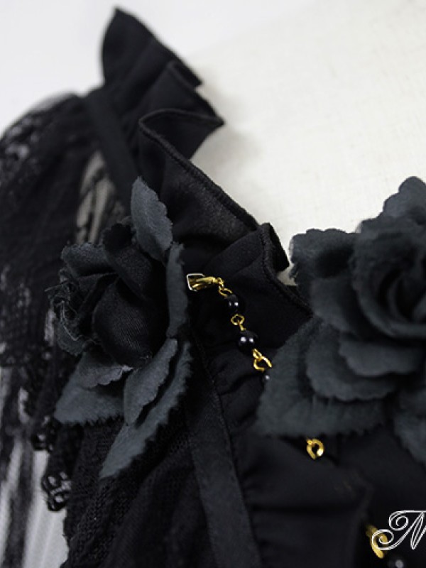 Gothic Lolita Chiffon Ballet Jumperskirt Dress