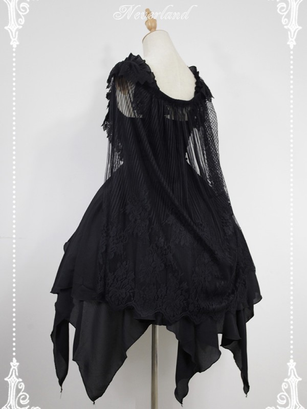 Gothic Lolita Chiffon Ballet Jumperskirt Dress