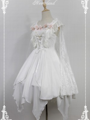 Gothic Lolita Chiffon Ballet Jumperskirt Dress