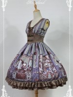 Steampunk Cat High-waisted Jumperskirt