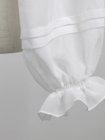 Chiffon Ruffle Collar Long Sleeve Short Blouse Chiffon Ruffle Collar Long Sleeve Short Blouse